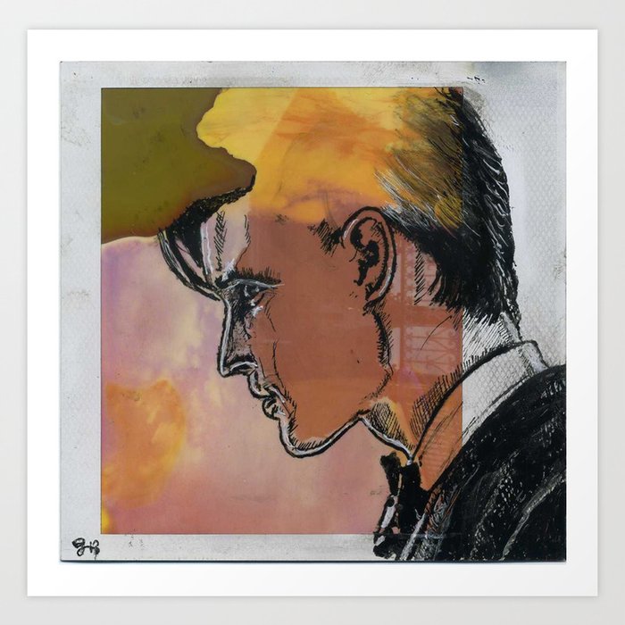Doctor Who Matt Smith Regenerating Art Print By