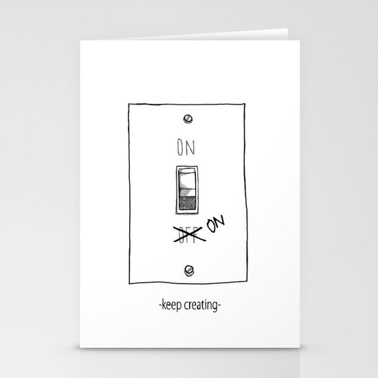 Keep Creating Stationery Cards