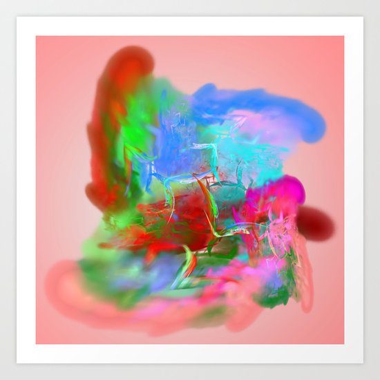Fantasy World Art Print