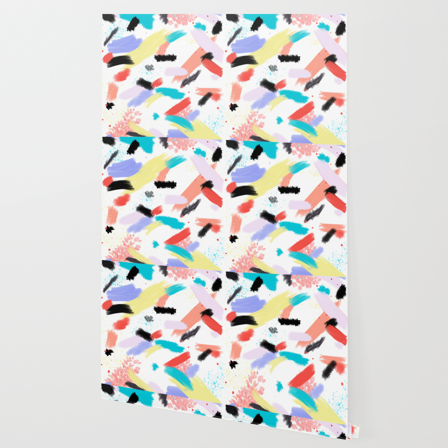 Throwback Splash Paint Wallpaper By Bickspics Society6