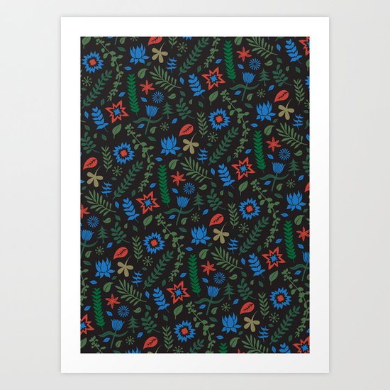 Herbal myst Art Print