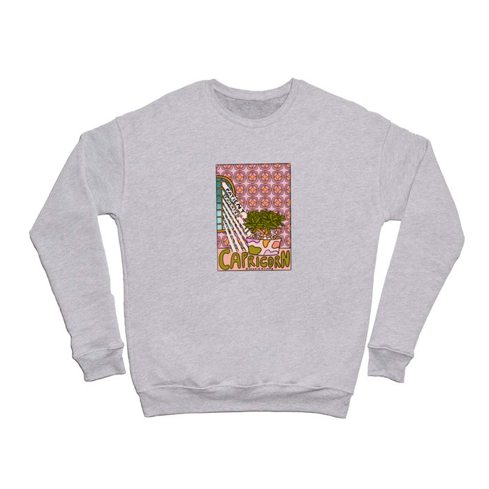 Capricorn Plant Crewneck Sweatshirt