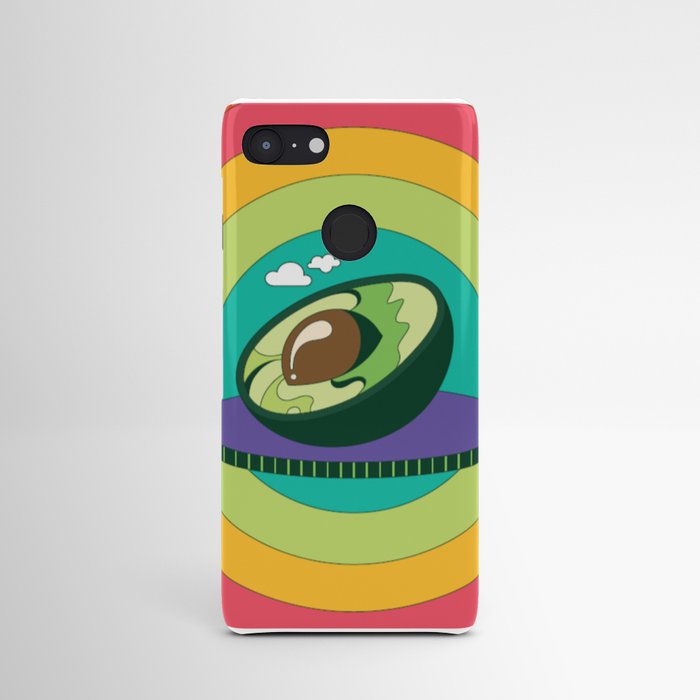 Colorful Single Avocado Android Case