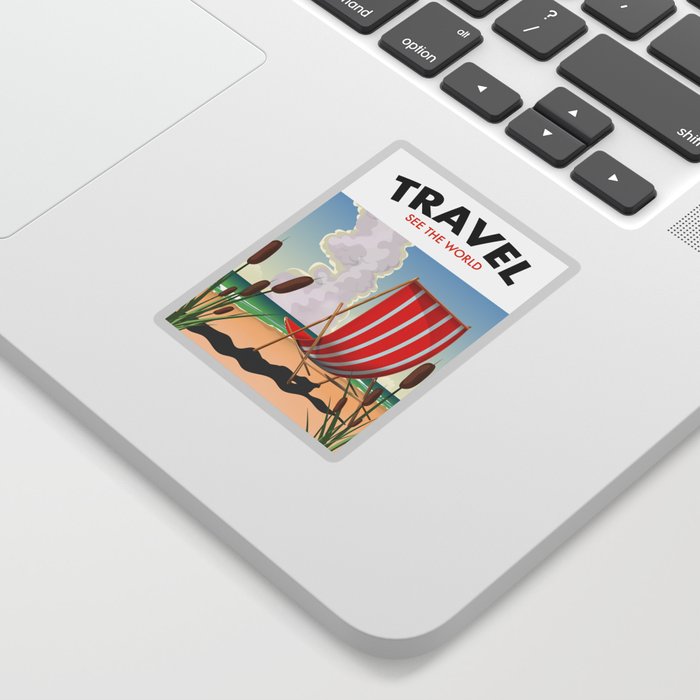 Travel See the World. Sticker