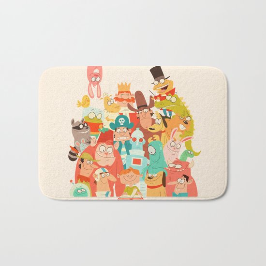 Storybook Gang Bath Mat