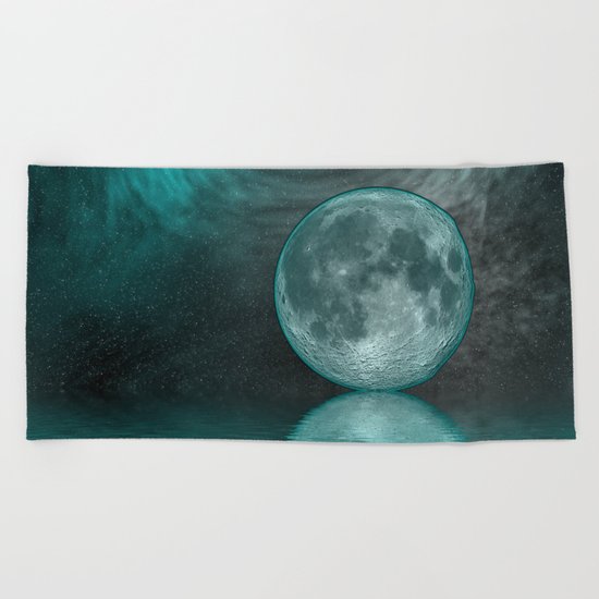 MOON FANTASY Beach Towel