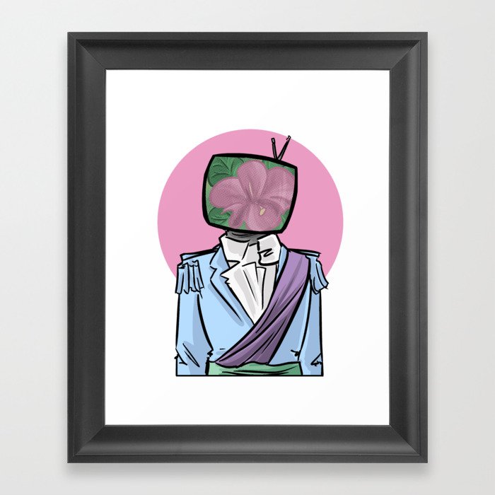 prince robot iv (saga) Framed Art Print