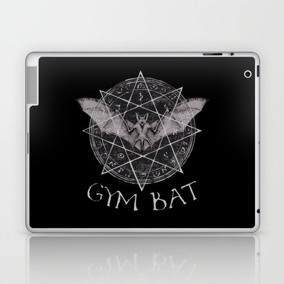 Gym Bat Duffle Bag Laptop & iPad Skin