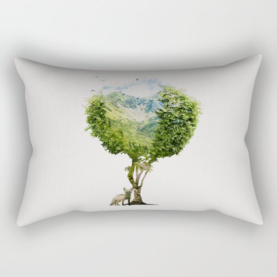 I need more nature Rectangular Pillow