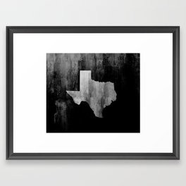 Rustic Texas Framed Art Print