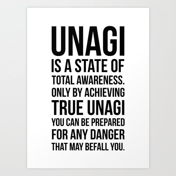 unagi friends quote