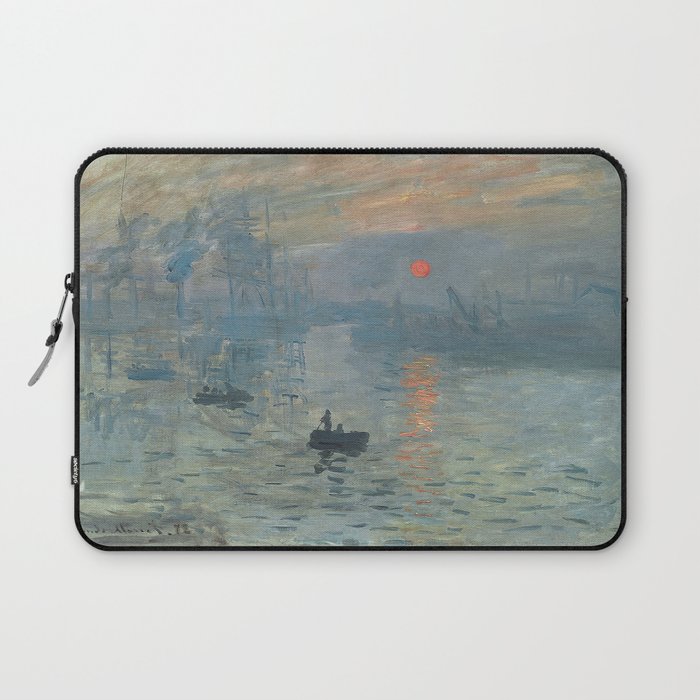 Claude Monet's Impression, Soleil Levant Laptop Sleeve