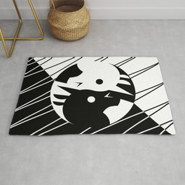 Yin Yang Unicorn Area & Throw Rug