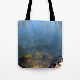 Reflections on a River Tote Bag