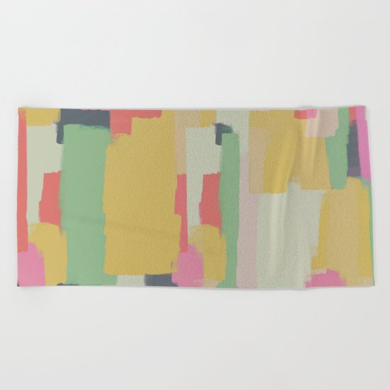 Abstract Painting No. 1 Beach Towel
