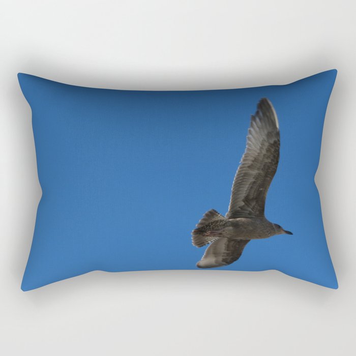 Flying Hawk Rectangular Pillow