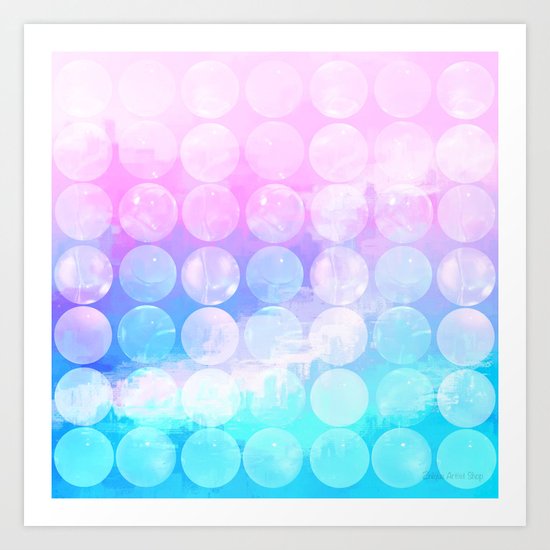 Circles Art Print