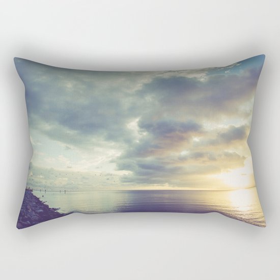 Just Breathe Rectangular Pillow