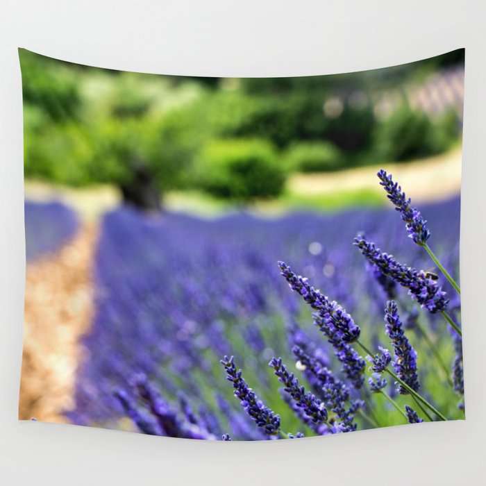 Lavender Bliss Wall Tapestry