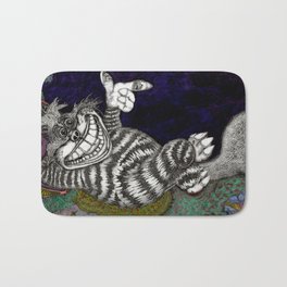 Cheshire Cat Hi-Def Bath Mat
