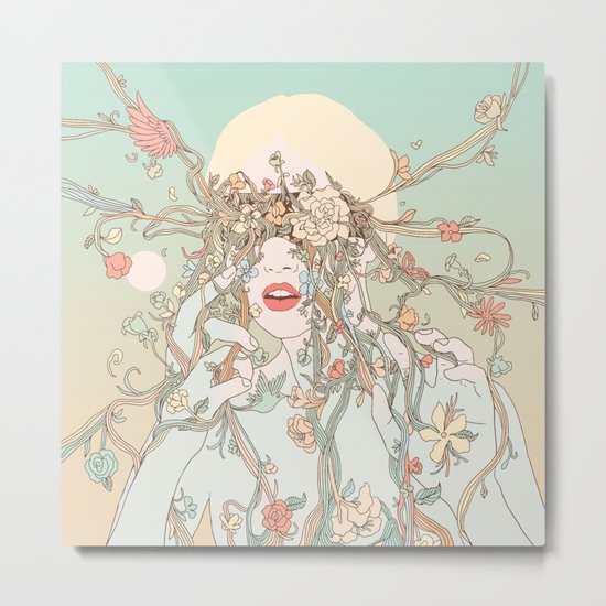 A Natural View (Life Before My Eyes) Metal Print