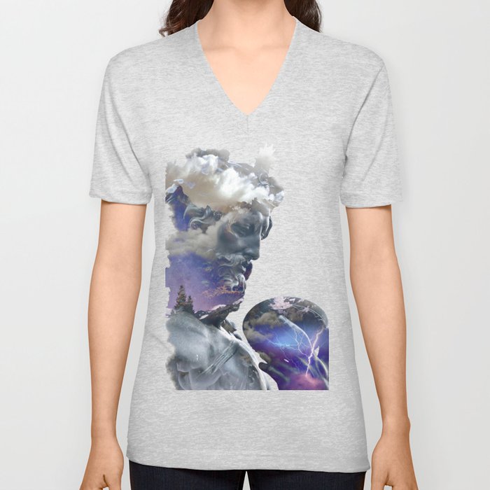 Zeus 2 V Neck T Shirt