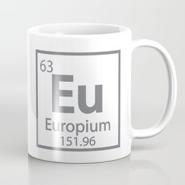 Europium - European Science Periodic Table Mug