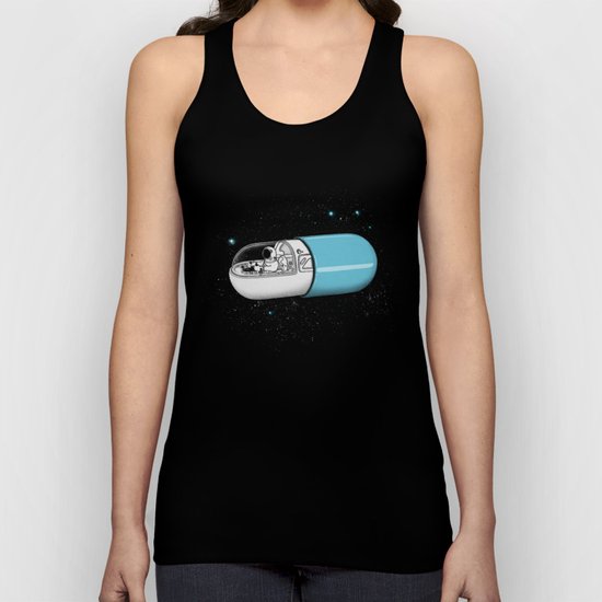 Space Capsule Unisex Tank Top