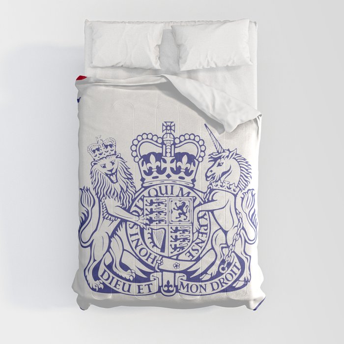 UK coat of arms Comforter