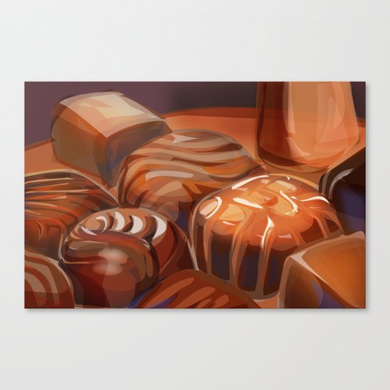 Chocolate Canvas Print