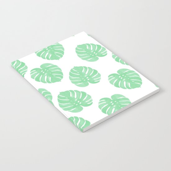 Palm Leaf indoor house plant hipster cheese plant palm leaf tropical vibes Notebook