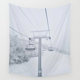 Skiing in New Hampshire Wall Tapestry