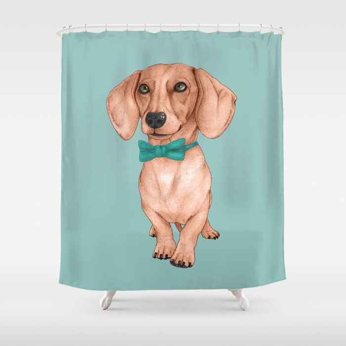 Dachshund The Wiener Dog Shower Curtain By Barruf Society6 Dachshund The Wiener Dog Shower Curtain