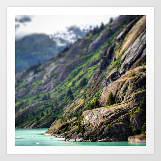Mountain in Focus Art Print