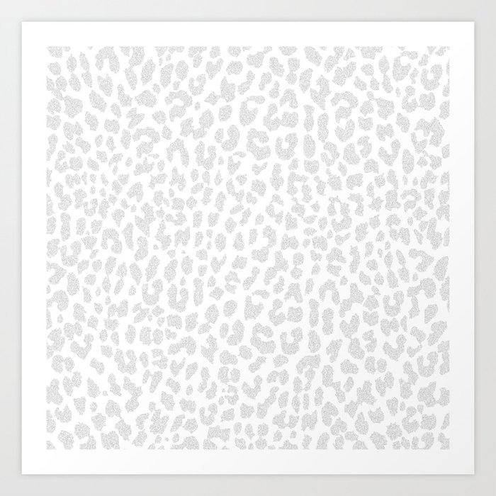 Pale Gray Leopard Kunstdrucke Pale Gray Leopard Kunstdrucke