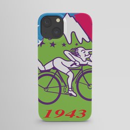 Albert Hofmann Bicycle Day LSD 1943 Circle iPhone Case
