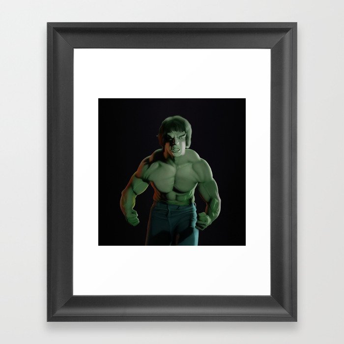 Hulk Framed Art Print