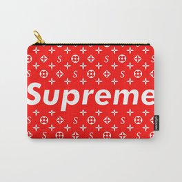 red logo pattren Carry-All Pouch | Trend, Luxury, Virgil, Collage, White, Rich, Lv, Fashion, Pattrens, Off 