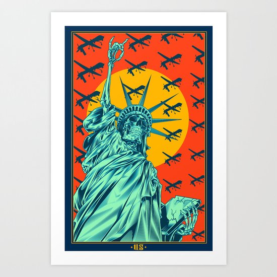 (us) Art Print