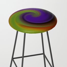 Colorful Twirl 04 Bar Stool