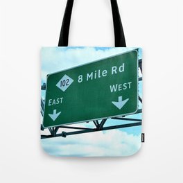 8 Mile Road Tote Bag