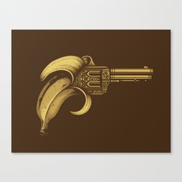 Banana Gun Canvas Print