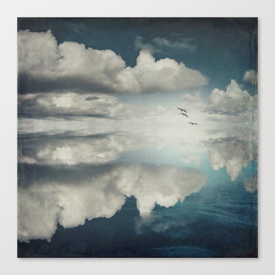 Spaces II - Sea of Clouds Canvas Print