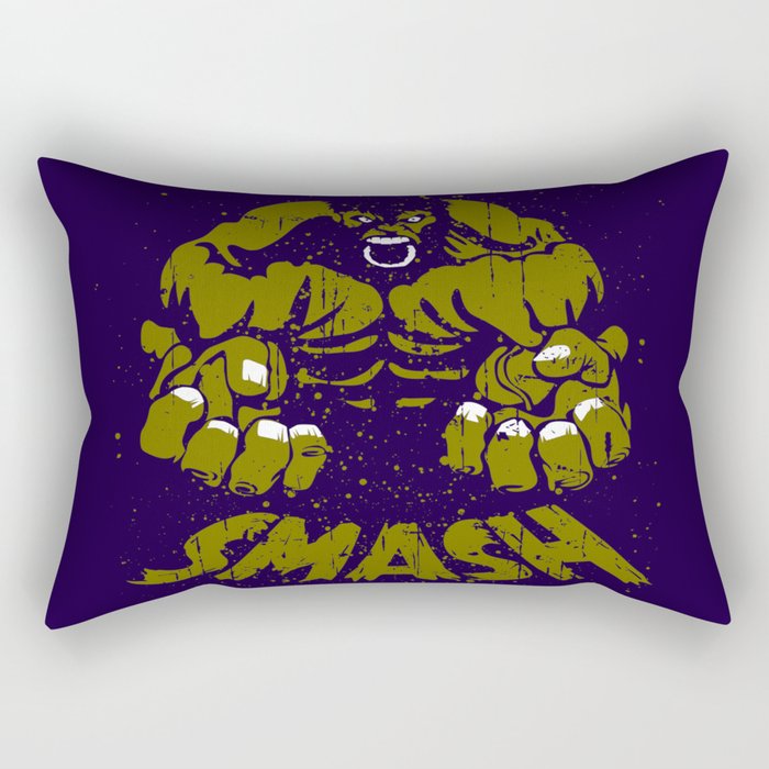 Hulk Smash Rectangular Pillow