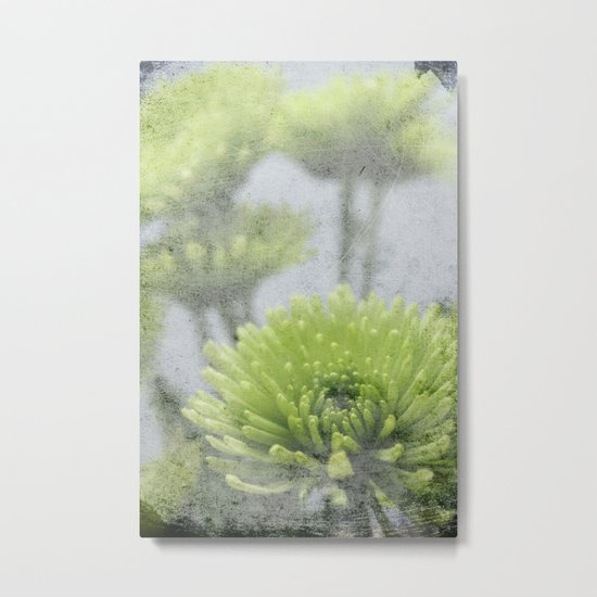 PomPom Metal Print