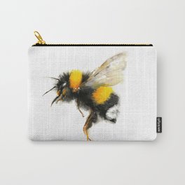 Yellow Bumble Bee Carry-All Pouch
