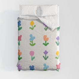Botanical flower collection 5 Comforter