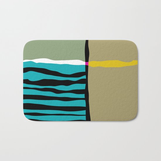 abstract composition 03 Bath Mat