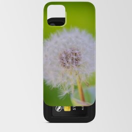 Dandelion - macro iPhone Card Case