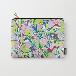Tropical Bloom Carry-All Pouch